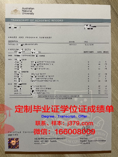 比娜努沙登加拉大学成绩单