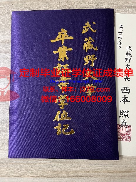 武藏大学毕业证书(武大毕业证标准样本)